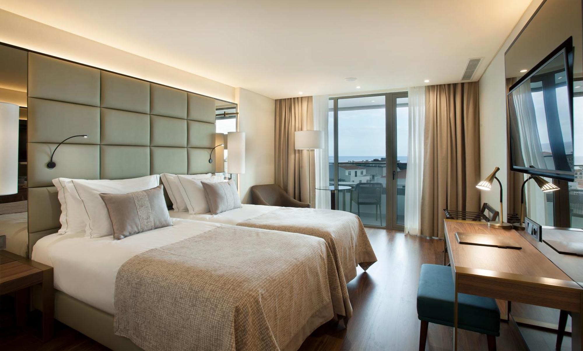 Deluxe Zweibettzimmer mit Meerblick