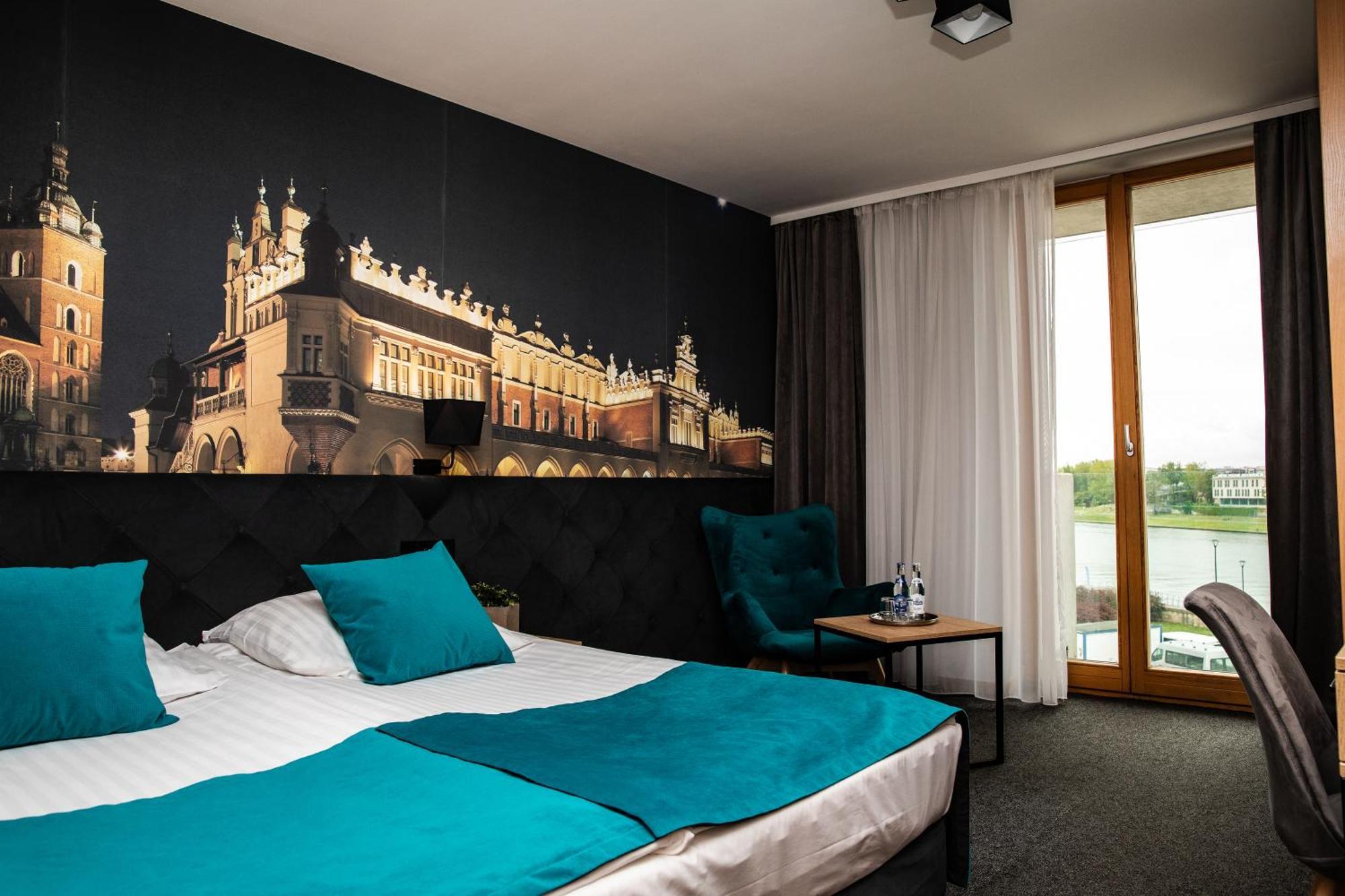 Chambre Lits Jumeaux de Luxe avec Vue sur la Rivière