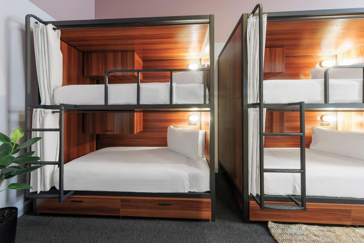 Bed in een Slaapzaal met 4 Bedden