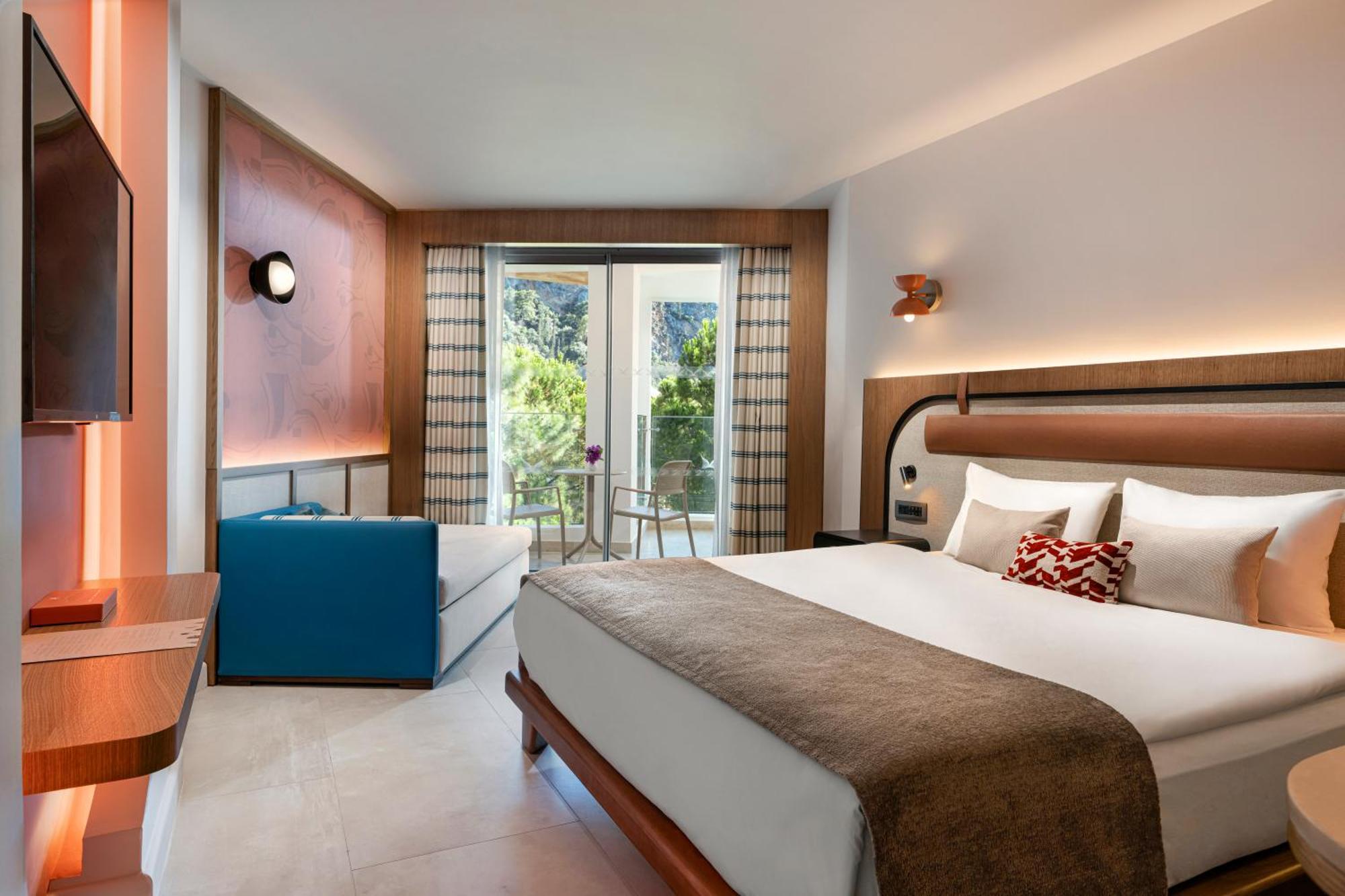 Habitación Deluxe Comunicada con vistas al campo