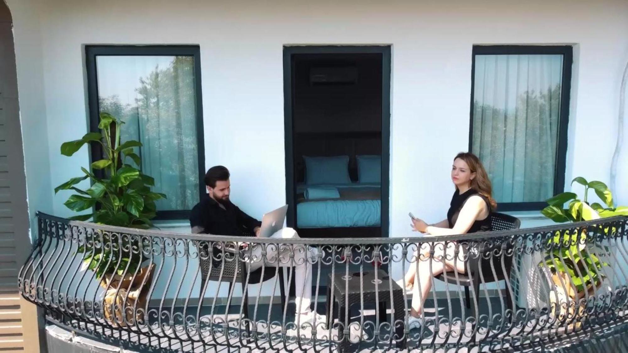 Tweepersoonskamer met Balkon