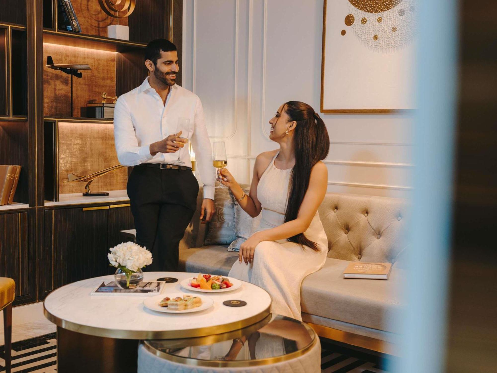 Fairmont Gold King Room with Fairmont Gold Lounge Access and Complimentary Airport Transfers (T1 & T2) , Soft Mini Bar , Daily 4 Piece Laundry(Non Cumulative) and 15% discount on dinning ( barring IRD & Tobacco),1735283001:JPEG