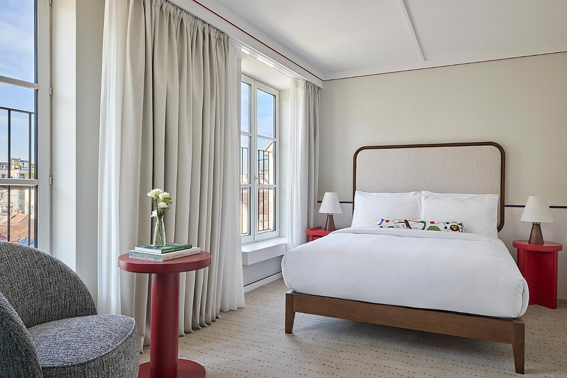 Kamer met Queensize Bed