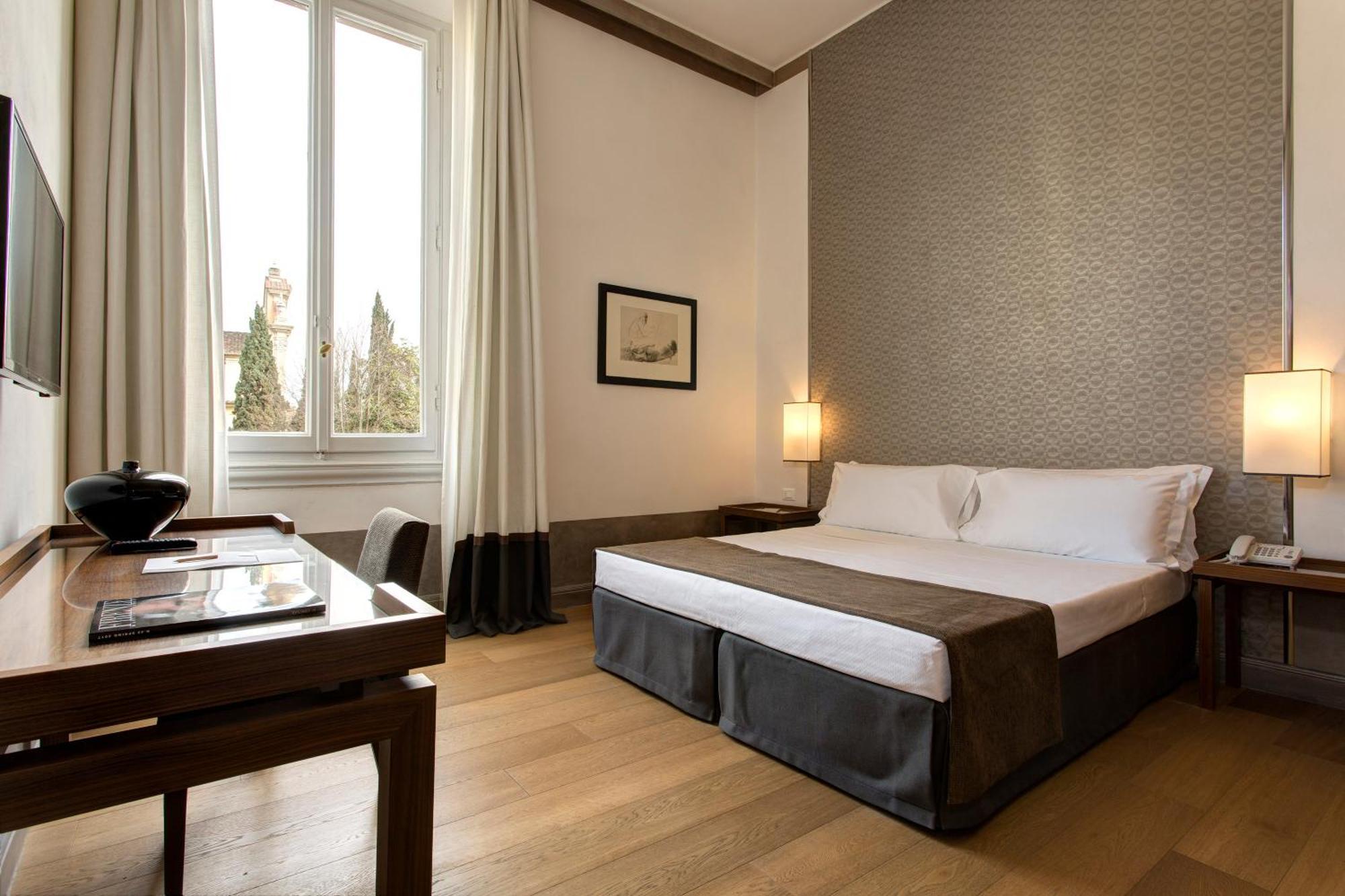 Quarto Duplo Deluxe com Vista Jardim