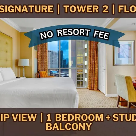 Mgm Signature 11Th Floor 2Br Combo Strip View No Resort Fee-3