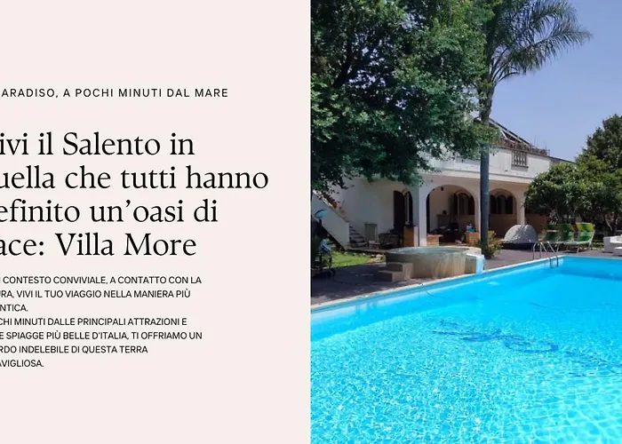 Villa More Monteroni di Lecce