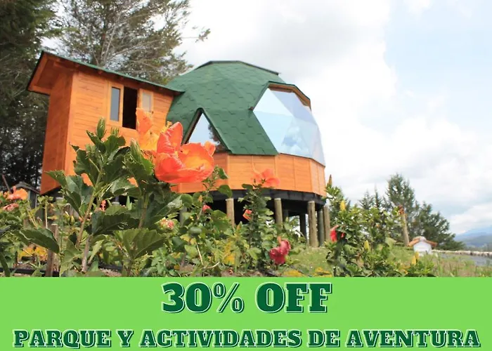 Glamping y Chalet Aventura Park Villa De Leyva La Periquera